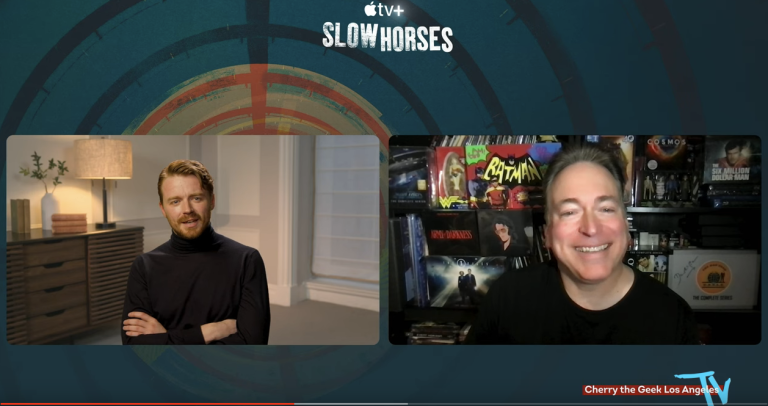 CHERRY THE GEEK TV: INTERVIEW- “SLOW HORSES” STAR JACK LOWDEN DISCUSSES SEASON THREE HUMOR, CHARACTER’S CONSTANT RUNNING